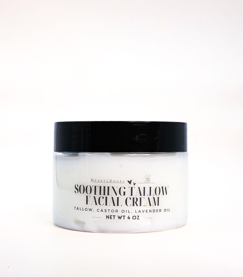 Soothing Tallow Facial Cream by Heart2Boots