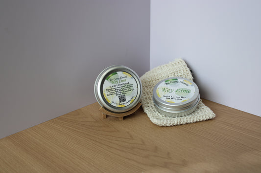Key Lime Scented Solid Lotion Bar