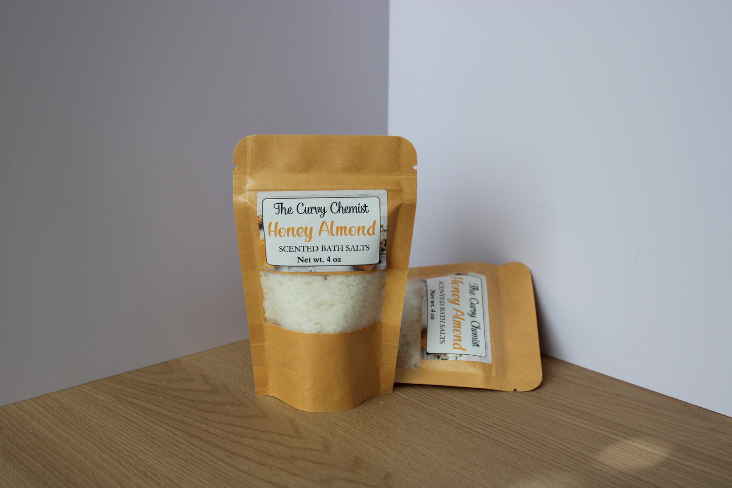 Honey Almond Scented Bath Salts
