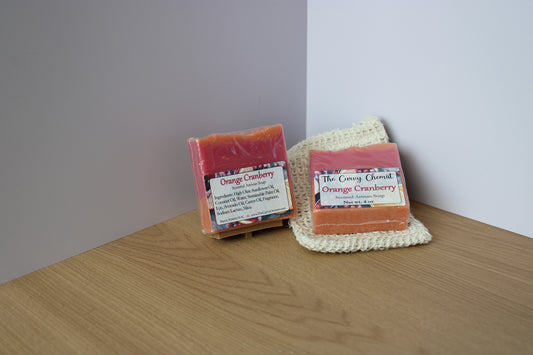 Orange Cranberry Scented Artisan Soap