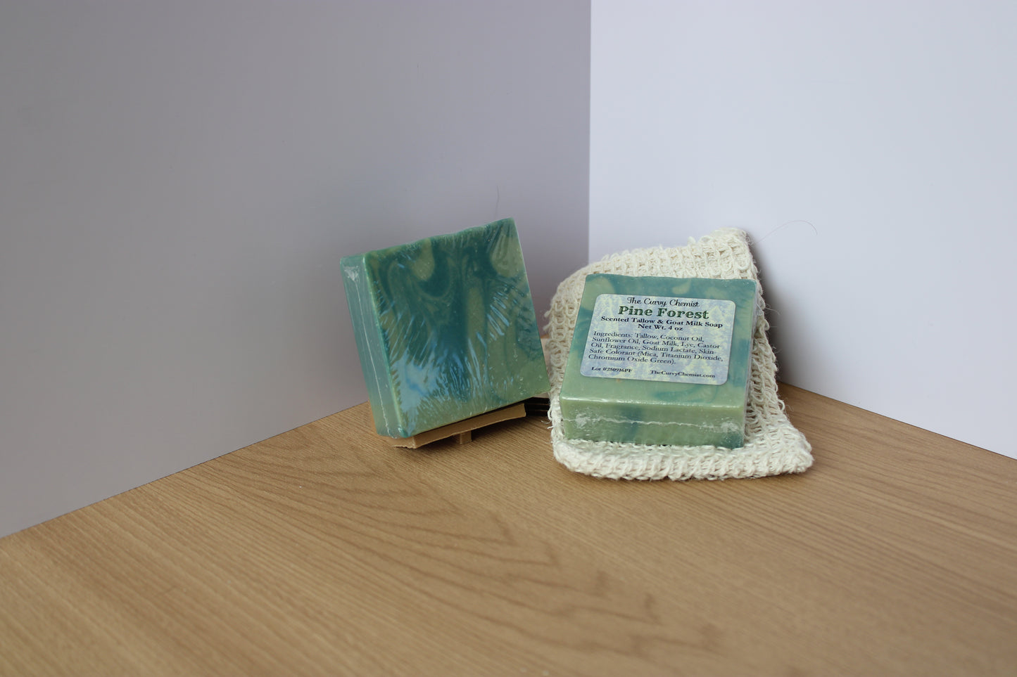 Pine Forest Scented Tallow & Goat Milk Artisan Soap