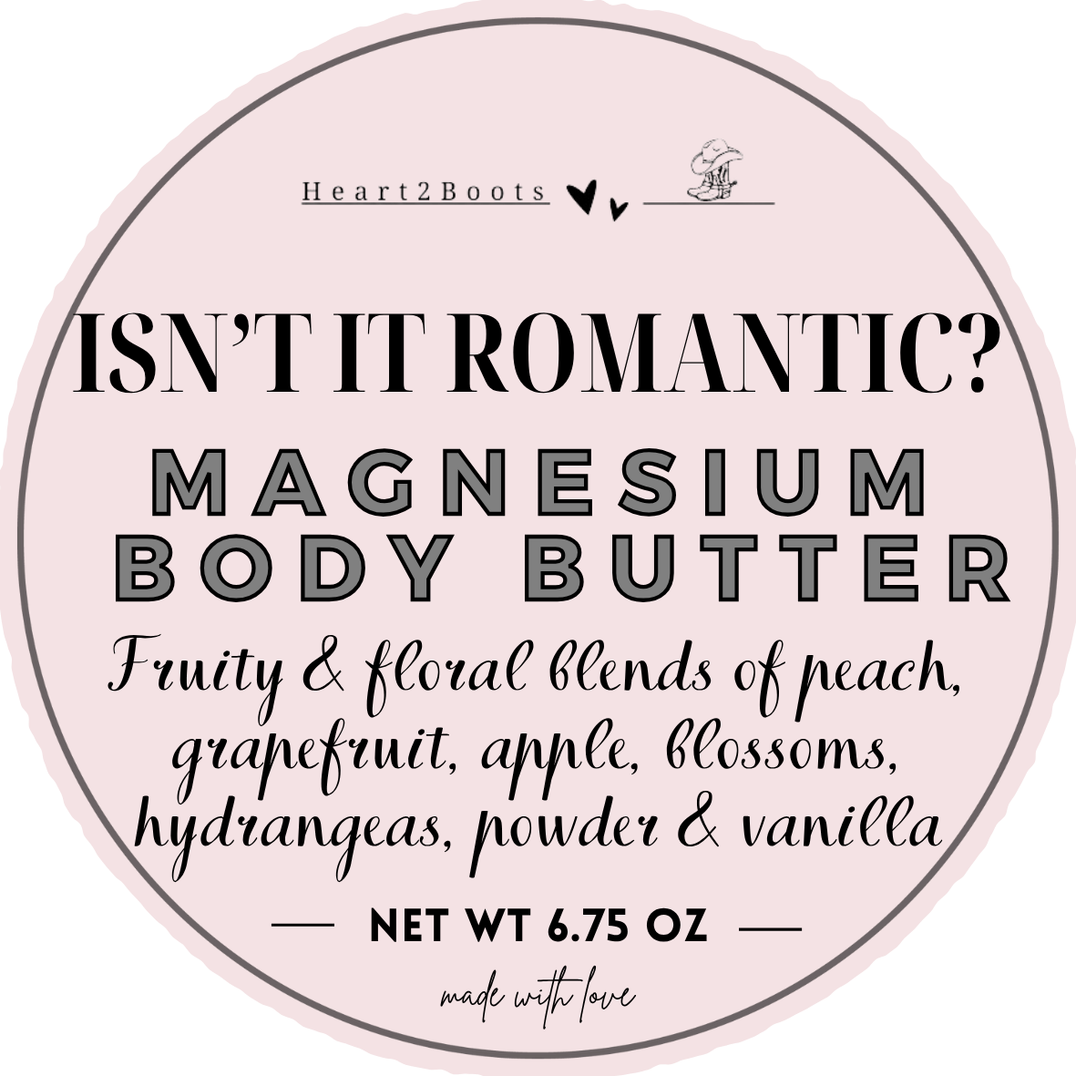 Magnesium Body Butter by Heart2Boots