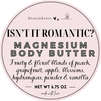 Magnesium Body Butter by Heart2Boots