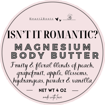 Magnesium Body Butter by Heart2Boots