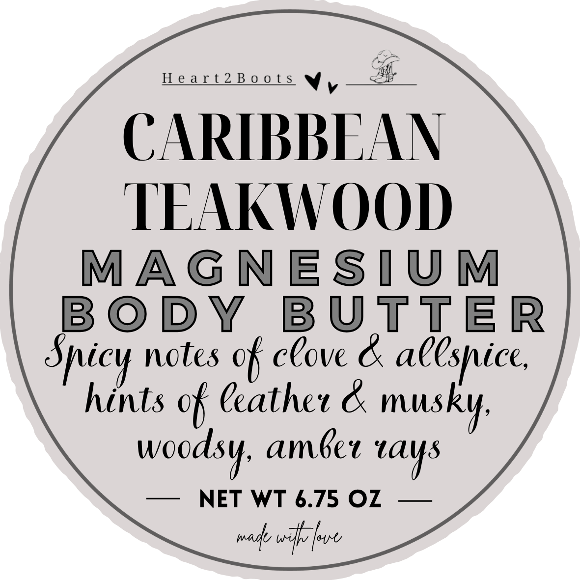 Magnesium Body Butter by Heart2Boots