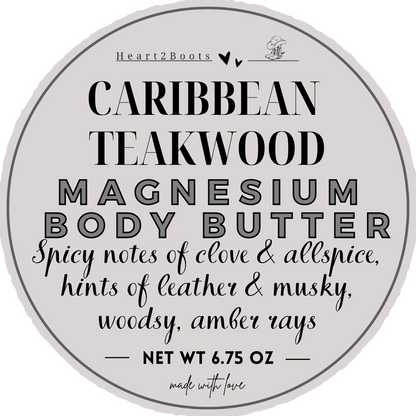 Magnesium Body Butter by Heart2Boots