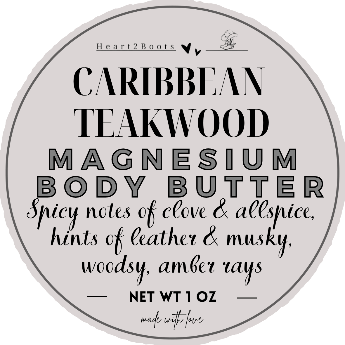 Magnesium Body Butter by Heart2Boots