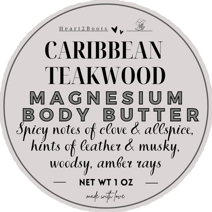 Magnesium Body Butter by Heart2Boots