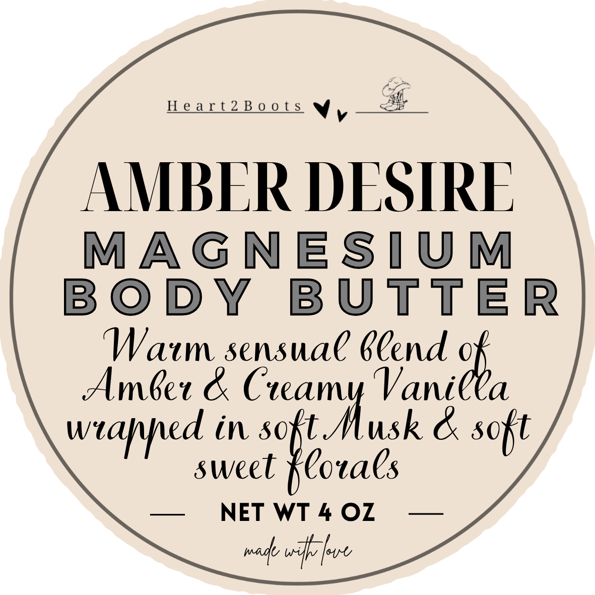 Magnesium Body Butter by Heart2Boots