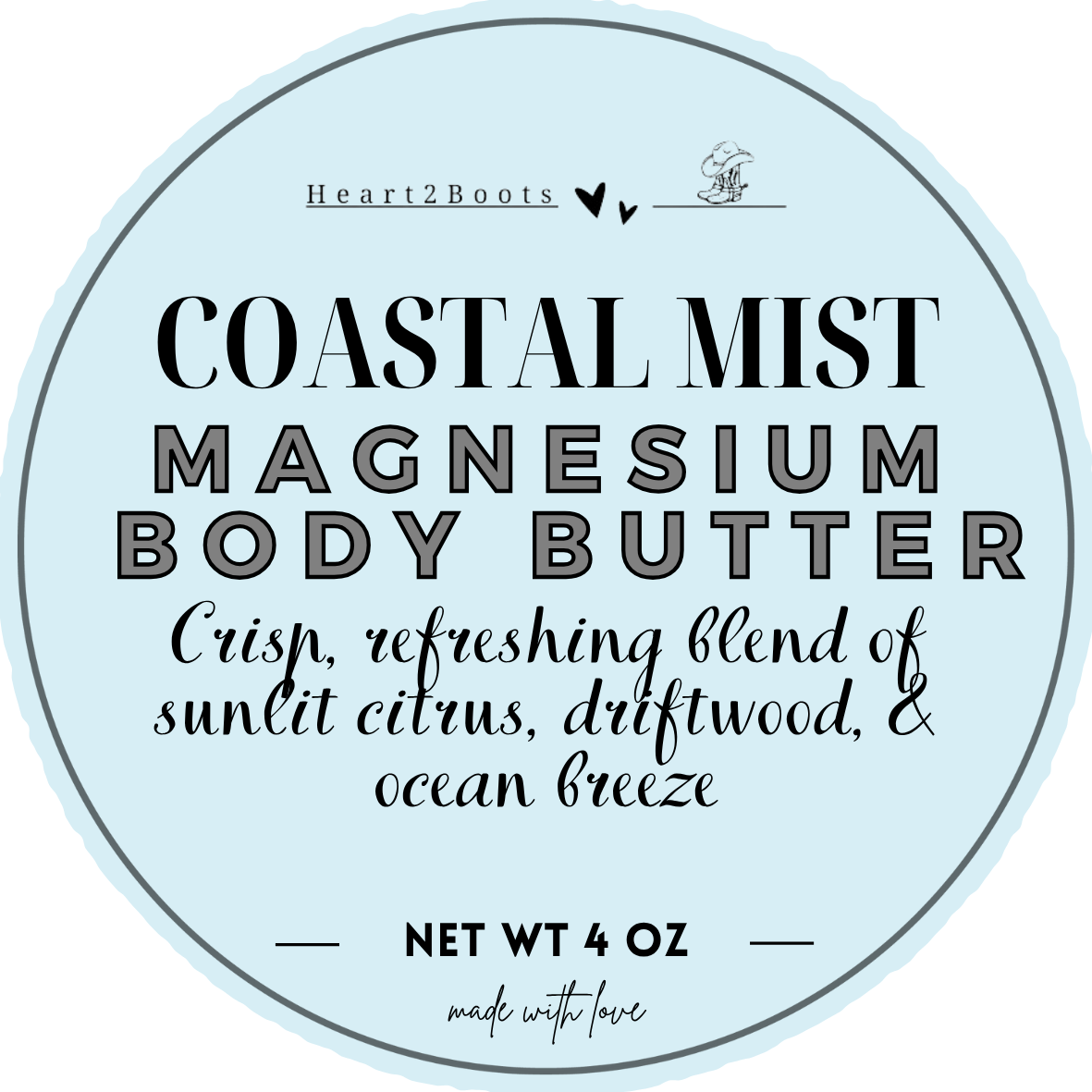 Magnesium Body Butter by Heart2Boots