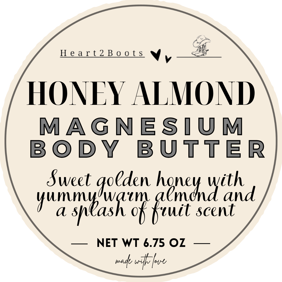 Magnesium Body Butter by Heart2Boots