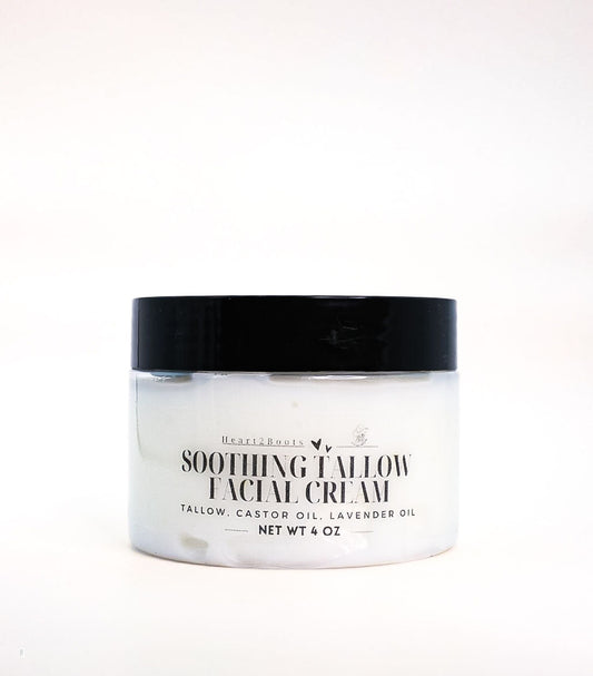 Soothing Tallow Facial Cream by Heart2Boots
