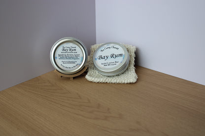 Bay Rum Scented Lotion Bar