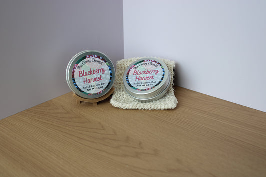 Blackberry Harvest Scented Solid Lotion Bar