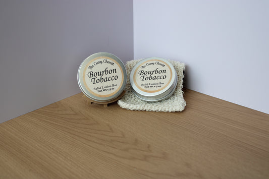 Bourbon Tobacco Scented Lotion Bar