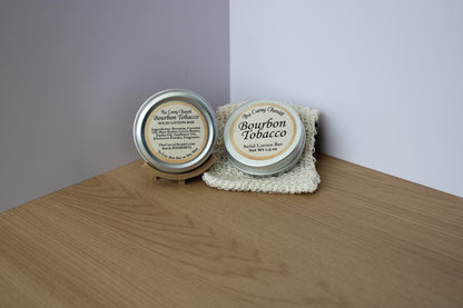 Bourbon Tobacco Scented Lotion Bar