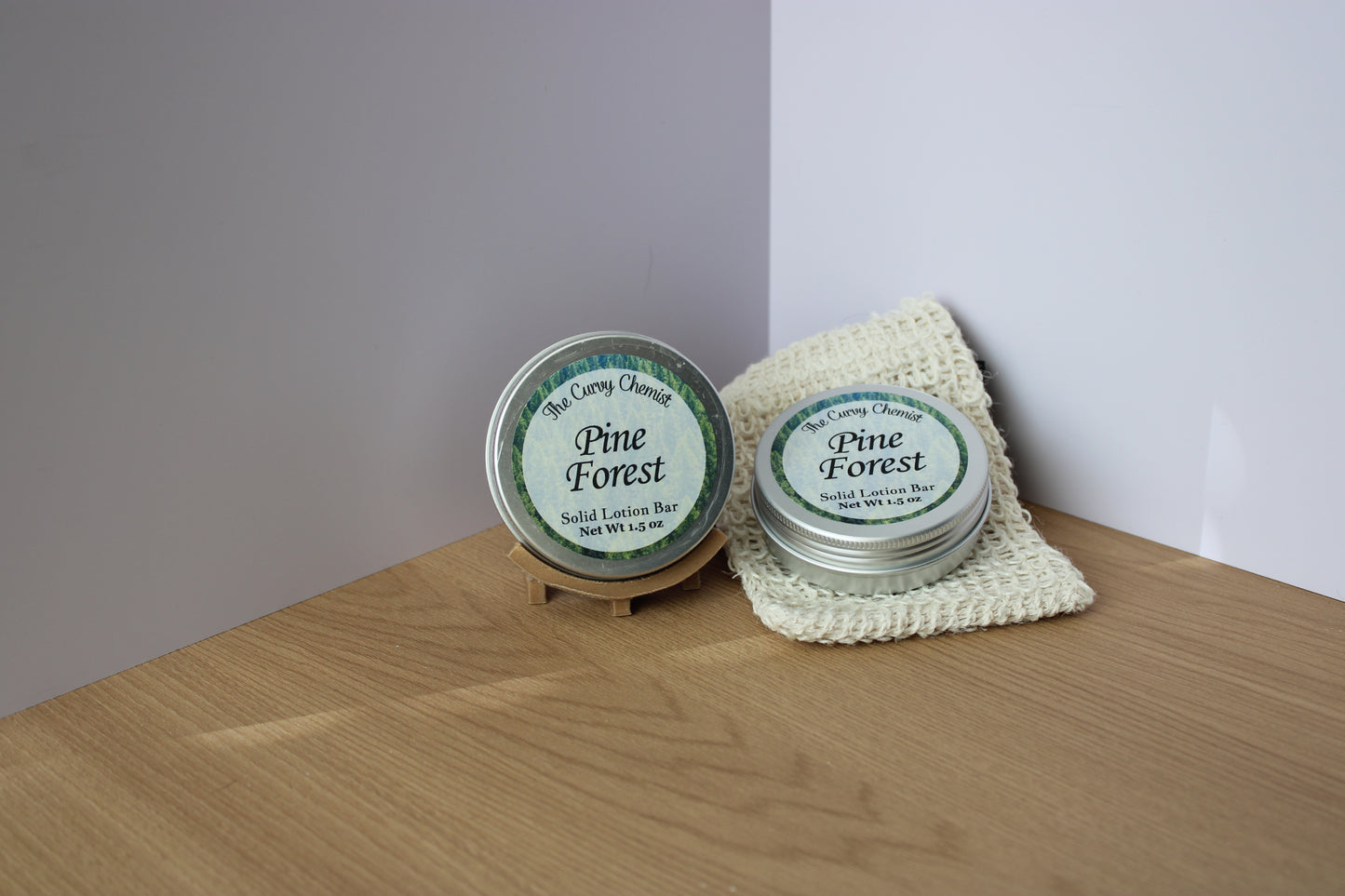Pine Forest Scented Lotion Bar