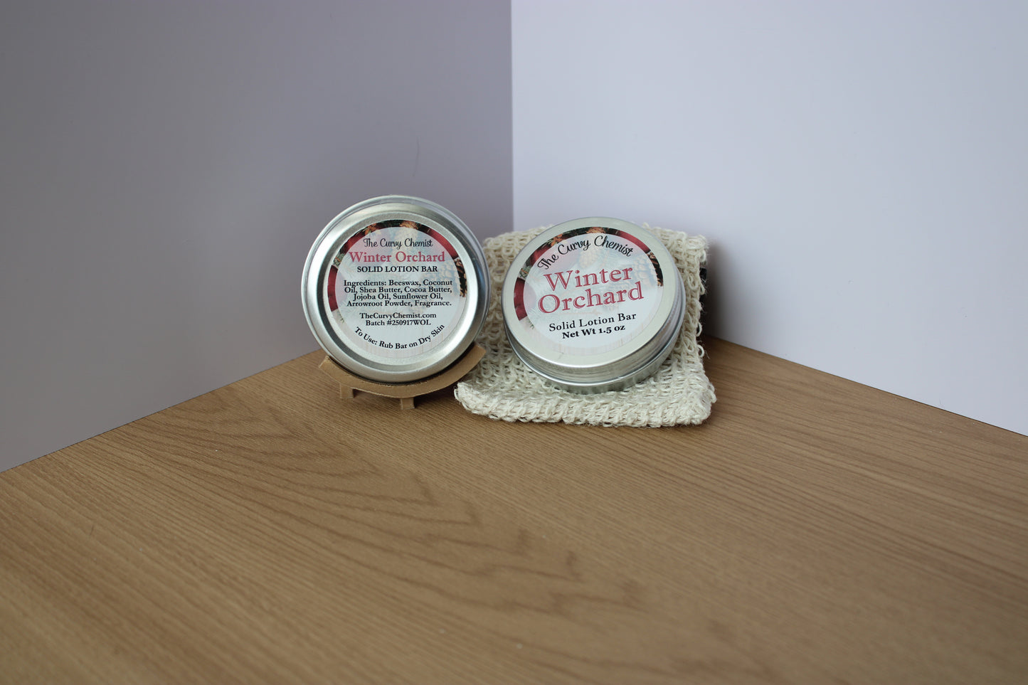 Winter Orchard Scented Lotion Bar