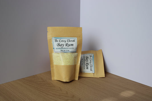 Bay Rum Scented Bath Salts