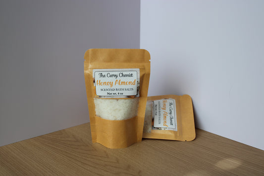 Honey Almond Scented Bath Salts