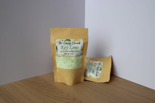 Key Lime Scented Bath Salt