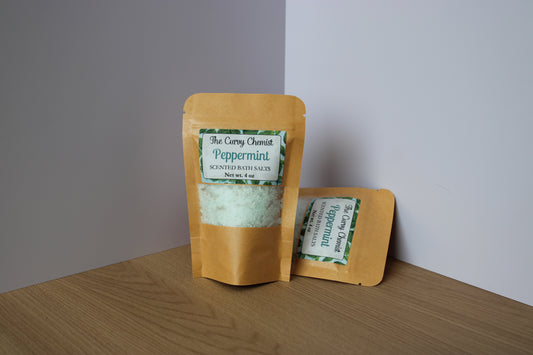 Peppermint Scented Bath Salt