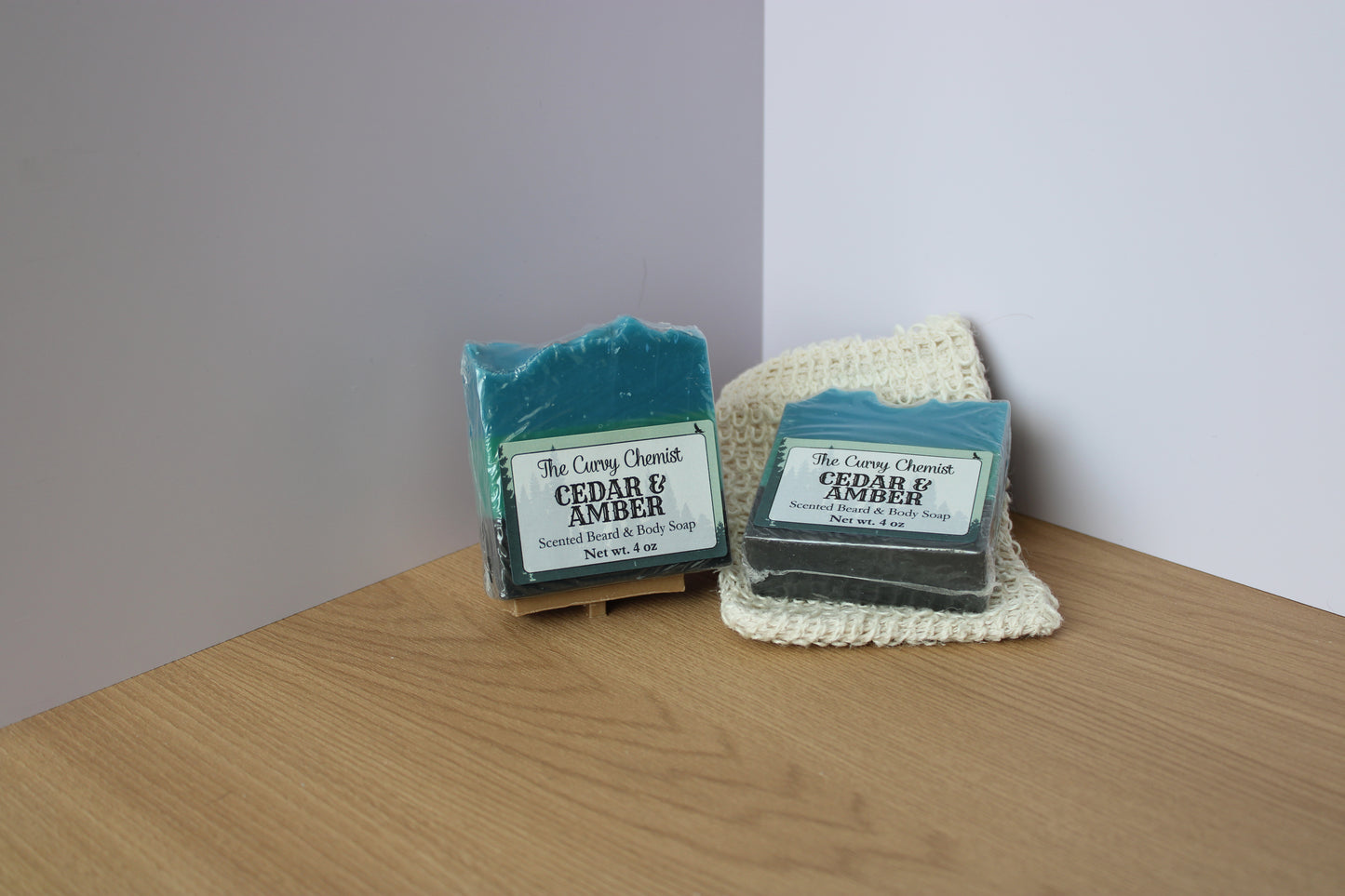 Cedar & Amber Scented Beard and Body Soap