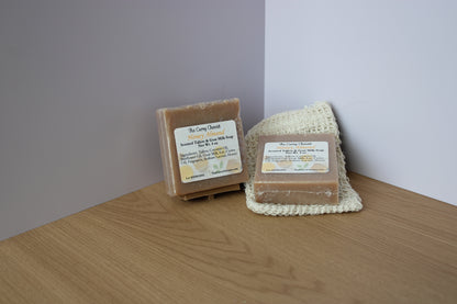 Honey Almond Scented Tallow & Goat Milk Artisan Soap
