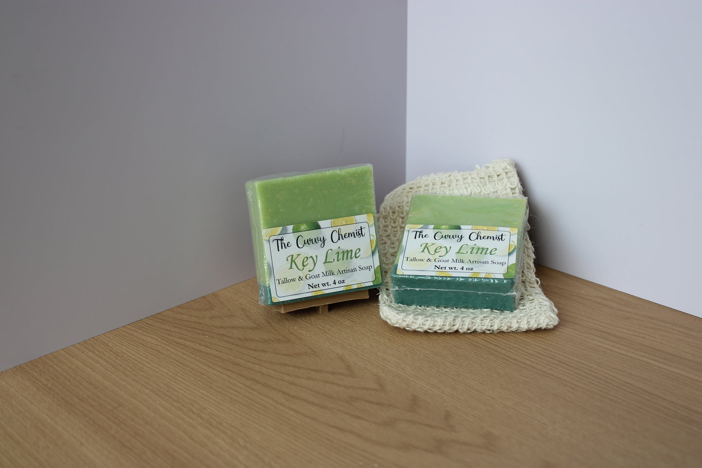 Key Lime Scented Tallow & Goat Milk Artisan Soap