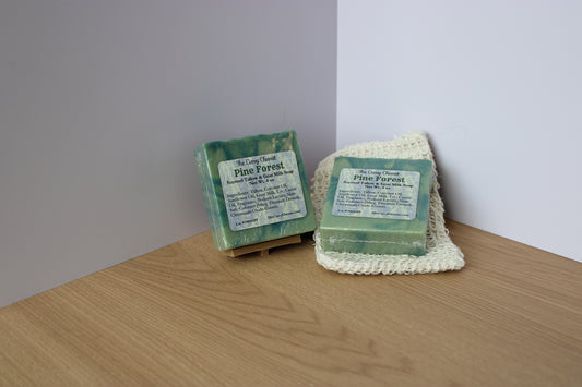 Pine Forest Scented Tallow & Goat Milk Artisan Soap